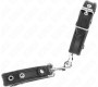 Kink Wrist Restraint KINK - MINI BLACK WRISTBANDS WITH STUDS ADJUSTABLE 16-22 CM X 2 CM