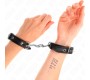 Kink Wrist Restraint KINK - MINI BLACK WRISTBANDS WITH STUDS ADJUSTABLE 16-22 CM X 2 CM