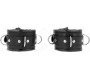 Kink Wrist Restraint KINK - HEAVY WRIST RESTRAINTS WITH BLACK FUR LINED ADJUSTABLE 20-30 CM X 6 CM