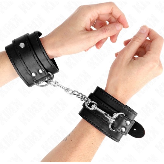 Kink Wrist Restraint KINK - SIMPLE WRIST RESTRAINTS BLACK ADJUSTABLE 20-23 CM X 5.5 CM