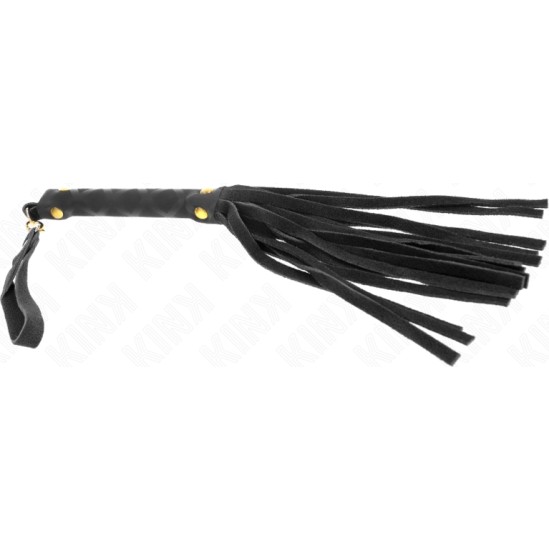 Kink Impact & Touch KINK - BLACK SUEDE MINI WHIP 30 CM