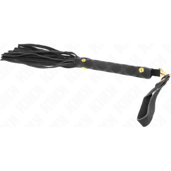 Kink Impact & Touch KINK - BLACK SUEDE MINI WHIP 30 CM