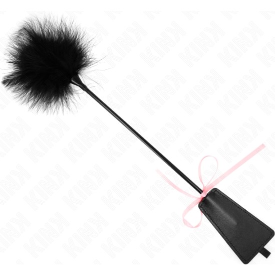 Kink Impact & Touch KINK - TICKLE FEATHERS WITH PINK RIBBON BOW 49 CM