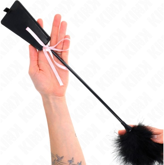 Kink Impact & Touch KINK - TICKLE FEATHERS WITH PINK RIBBON BOW 49 CM