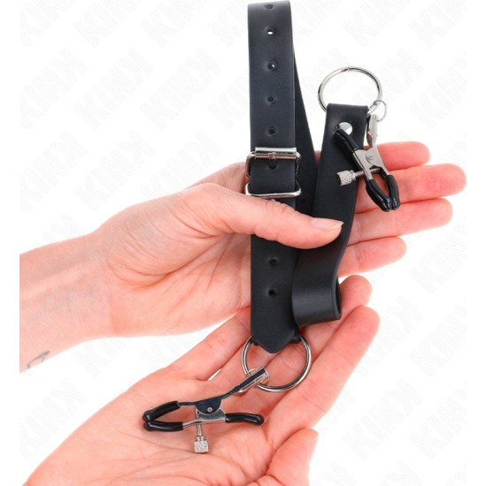 Kink Nipple Grip KINK - 4 CLIT CLAMPS ADJUSTABLE 34-48 CM