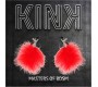 Kink Nipple Grip KINK - FEATHER NIPPLE CLAMP RED 7 CM