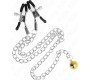 Kink Nipple Grip KINK - CHAIN NIPPLE CLAMPS WITH BELL 30 CM