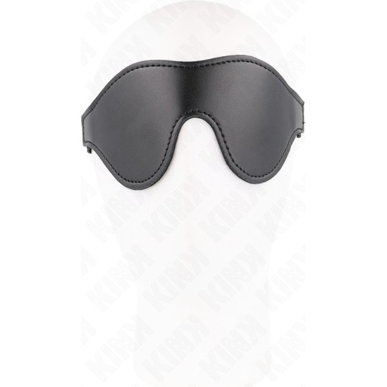 Kink Masked Allure KINK - LEATHERETTE BANDAGE WITH ELASTIC BELT 21 x 8 CM