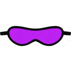 Kink Masked Allure KINK - SCALE TEXTURE BANDAGE WITH PURPLE COVERED EDGE 20 x 7 CM