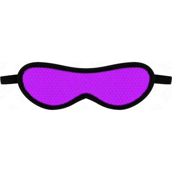 Kink Masked Allure KINK - SCALE TEXTURE BANDAGE WITH PURPLE COVERED EDGE 20 x 7 CM