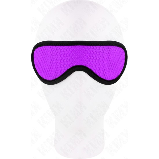 Kink Masked Allure KINK - SCALE TEXTURE BANDAGE WITH PURPLE COVERED EDGE 20 x 7 CM