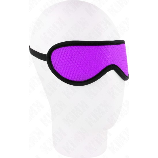 Kink Masked Allure KINK - SCALE TEXTURE BANDAGE WITH PURPLE COVERED EDGE 20 x 7 CM