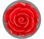 Kink Pleasure Plugs KINK - PLUG ANAL ROSE RED SIZE S