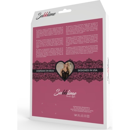 Subblime Sets SUBBLIME - SET TWO PIECES FRINGED SET L/XL