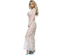 Subblime Dresses SUBBLIME - DRESSES LONG SLEEVE LONG DRESS WHITE L/XL
