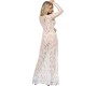 Subblime Dresses SUBBLIME - DRESSES LONG SLEEVE LONG DRESS WHITE L/XL