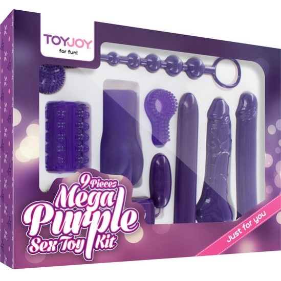 Toyjoy JUST FOR YOU MEGA PURPLE SEX TOY KIT