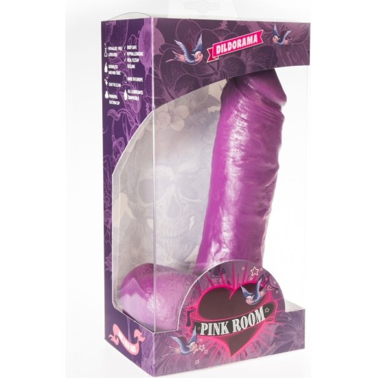 Pink Room ANTON REALISTIC DILDO PURPLE 21.5 CM
