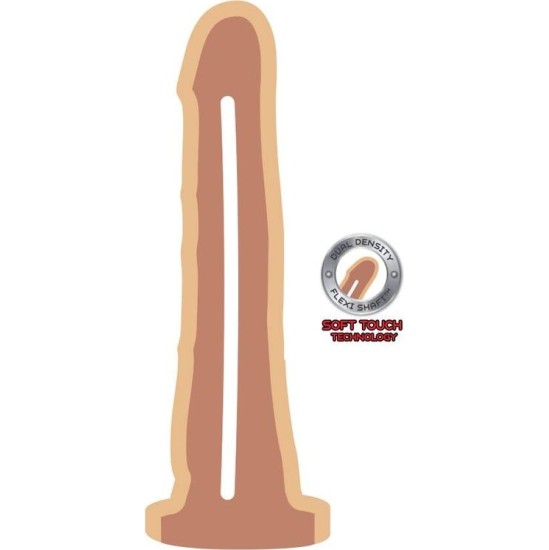 Get Real DUAL DENSITY DONG 19 CM SKIN