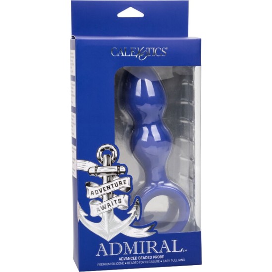 Calexotics ADMIRAL ADVANCED ANAL PLUG BLUE