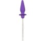 Calexotics SOUTHERN LIGHTS LIGHT UP ANAL PLUG 10 VIBRATIONS SILICONE PURPLE