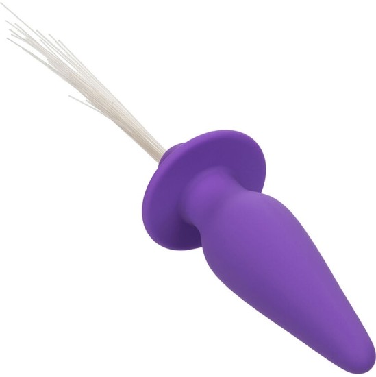 Calexotics SOUTHERN LIGHTS LIGHT UP ANAL PLUG 10 VIBRATIONS SILICONE PURPLE