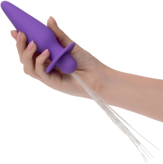 Calexotics SOUTHERN LIGHTS LIGHT UP ANAL PLUG 10 VIBRATIONS SILICONE PURPLE