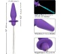 Calexotics SOUTHERN LIGHTS LIGHT UP ANAL PLUG 10 VIBRATIONS SILICONE PURPLE