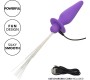 Calexotics SOUTHERN LIGHTS LIGHT UP ANAL PLUG 10 VIBRATIONS SILICONE PURPLE