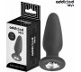 Addicted Toys ANAL PLUG WITH JEWEL SILICONE SIZE M 10.4 CM