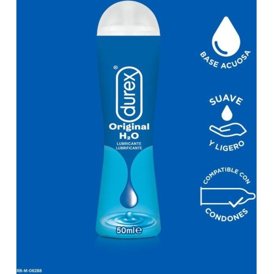 Durex Lubes DUREX - DUREX PLAY NATURAL H2O LUBRICANT 50 ML