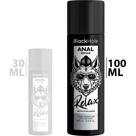 Black Hole ANAL REPAIR WATER BASED RELAX WITH HYALURON 100 ML