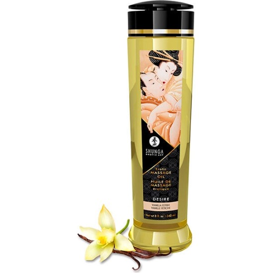 Shunga Oils SHUNGA - DESIRE EROTIC MASSAGE OIL 240 ML