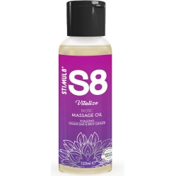 Stimul8 S8 VITALIZE LIME MASSAGE OIL 125 ML