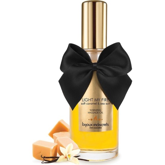 Bijoux Love Cosmetiques BIJOUX - MASSAGE OIL HEAT EFFECT CARAMEL AROMA