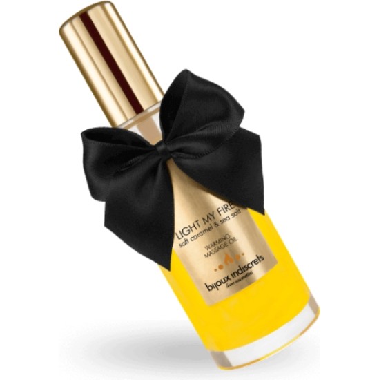 Bijoux Love Cosmetiques BIJOUX - MASSAGE OIL HEAT EFFECT CARAMEL AROMA