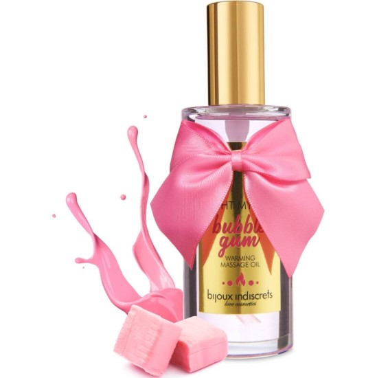 Bijoux Love Cosmetiques BIJOUX - INDISCRETS LIGHT MY FIRE MASSAGE OIL HEAT EFFECT GUM FLAVOR