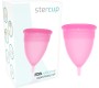 Stercup FDA SILICONE MENSTRUAL CUP PINK - SIZE S