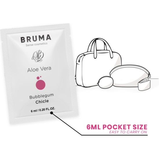 Bruma ALOE VERA SLIDING GEL BUBBLEGUM FLAVOR 6 ML
