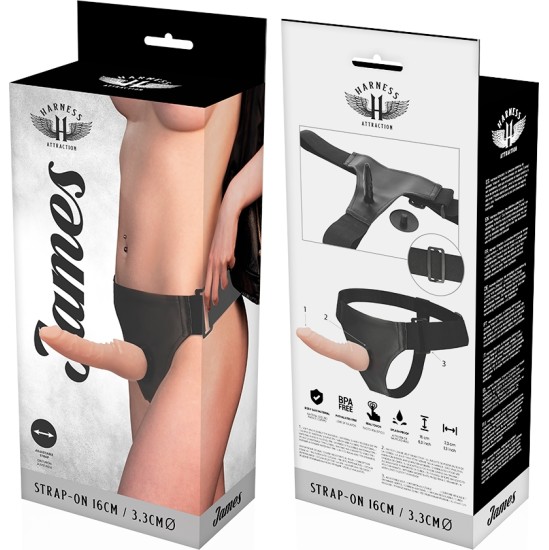 Harness Attraction JAMES 16 CM -O- 3.3 CM