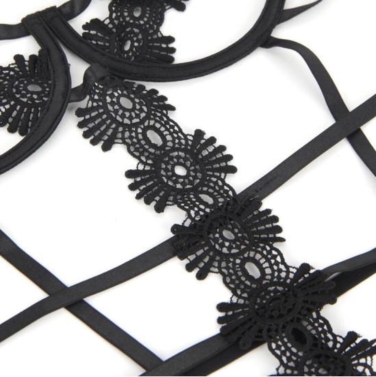 Subblime Bodies SUBBLIME - TEDDY STRAPPY LACE L/XL