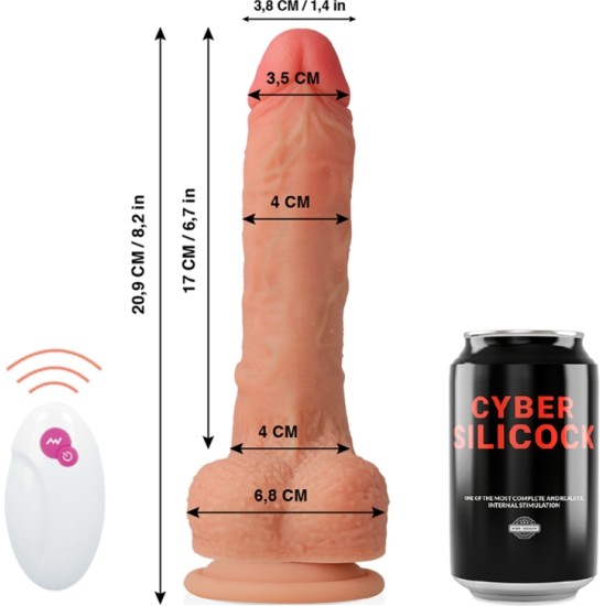 Cyber Silicock REMOTE CONTROL REALISTIC MR RICK 20.9 CM -O- 4 CM