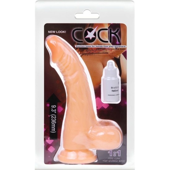 Baile Vibrators BAILE - REALISTIC COCK DILDO WITH VIBRATION