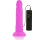 Diversia FLEXIBLE VIBRATING DILDO PURPLE 23 CM -O- 4.3 CM