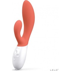 Lelo INA 3 LUXURY CORAL RABBIT VIBRATOR