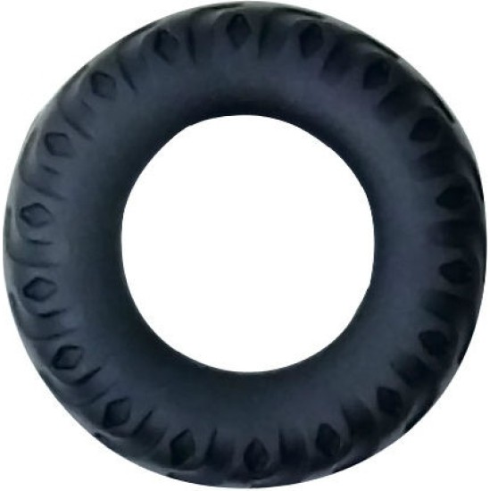 Baile For Him BAILE - TITAN COCKRING BLACK GREEN 2 CM