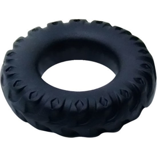 Baile For Him BAILE - TITAN COCKRING BLACK GREEN 2 CM