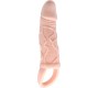 Baile For Him BAILE - PENIS EXTENDER SHEATH WITH VIBRATION AND STRAP FOR TESTICLES 13.5 CM