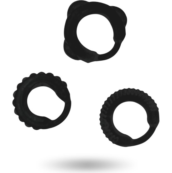 Addicted Toys C-RING SET BLACK