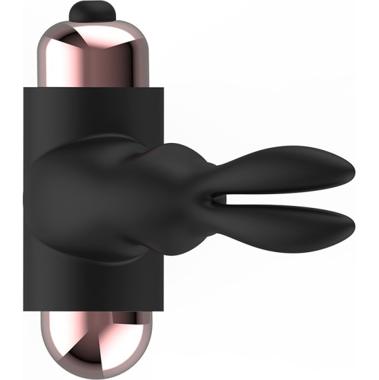 Coquette Toys COQUETTE CHIC DESIRE - COCK RING WITH VIBRATOR BLACK/ GOLD